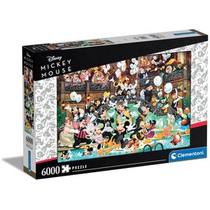 Clementoni Puzzle 36525, Disney Gala, 6000 Teile, ab 10 Jahre