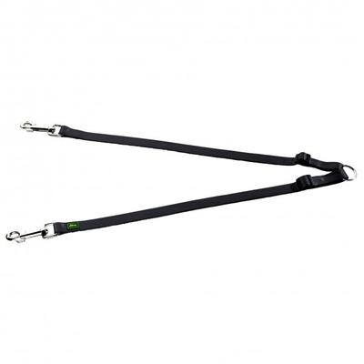 Hunter - Koppel - Hundeleine Gr 28 - 44 cm schwarz