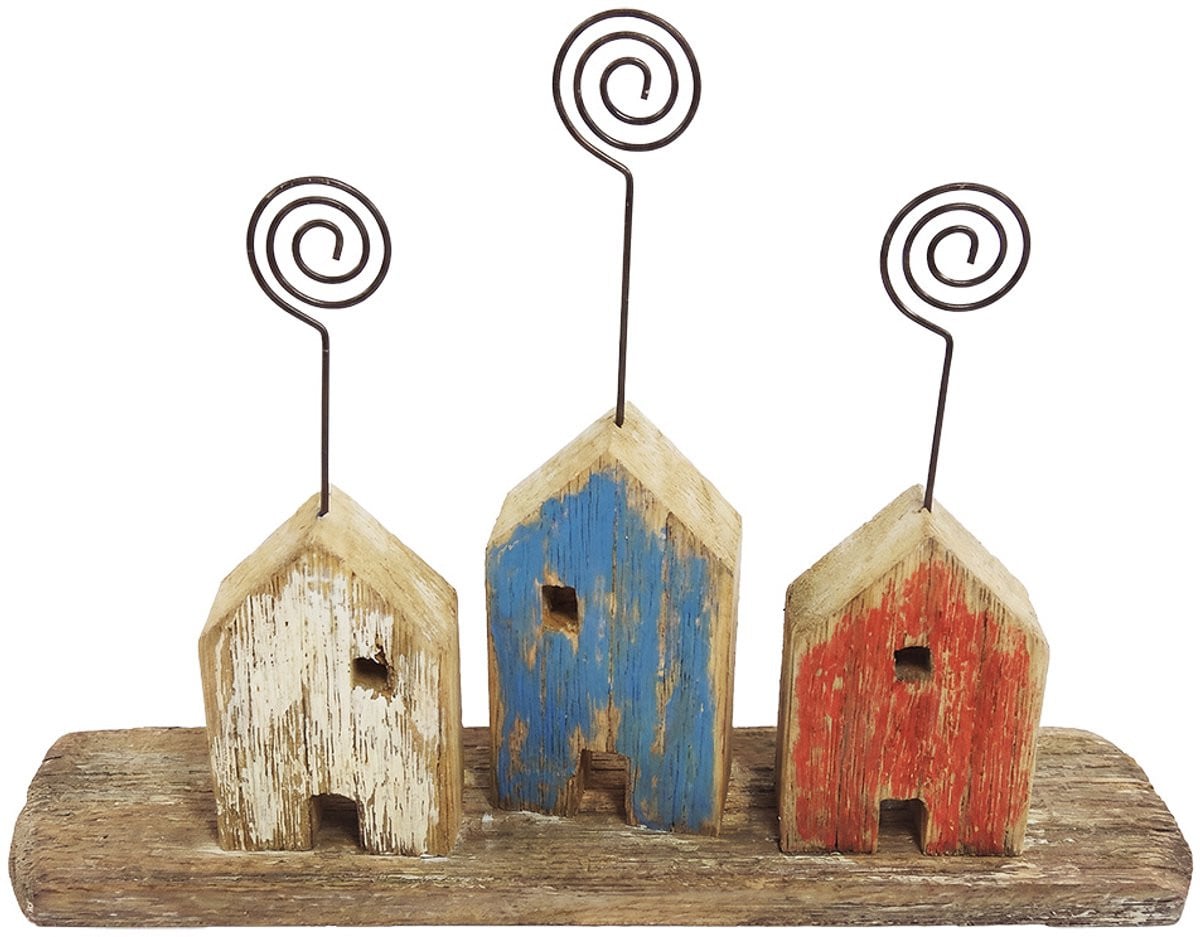 Clayre & Eef Kaarthouder Huis Bruin Hout