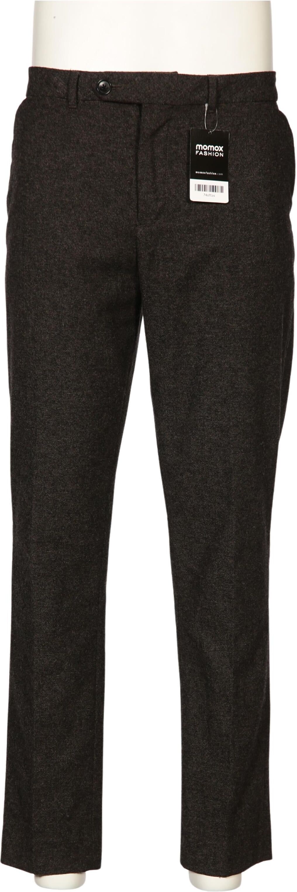 Scotch & Soda Herren Stoffhose, Braun, Gr. W34, Synthetik / Wolle - Second Hand