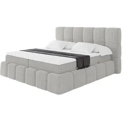 BOXBETT - AURI-H4 - 140x200 Hellgrau Aragon