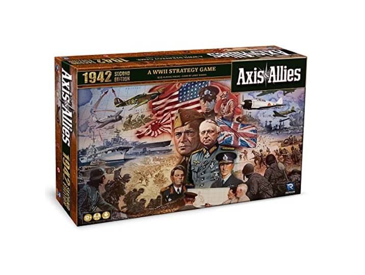 Renegade Game Studios Axis & Allies: 1942 Second Edition - WWII War Miniatures Strategy Board Game, Renegade, Ages 12+, 2-5 Players, 3-4 Hrs