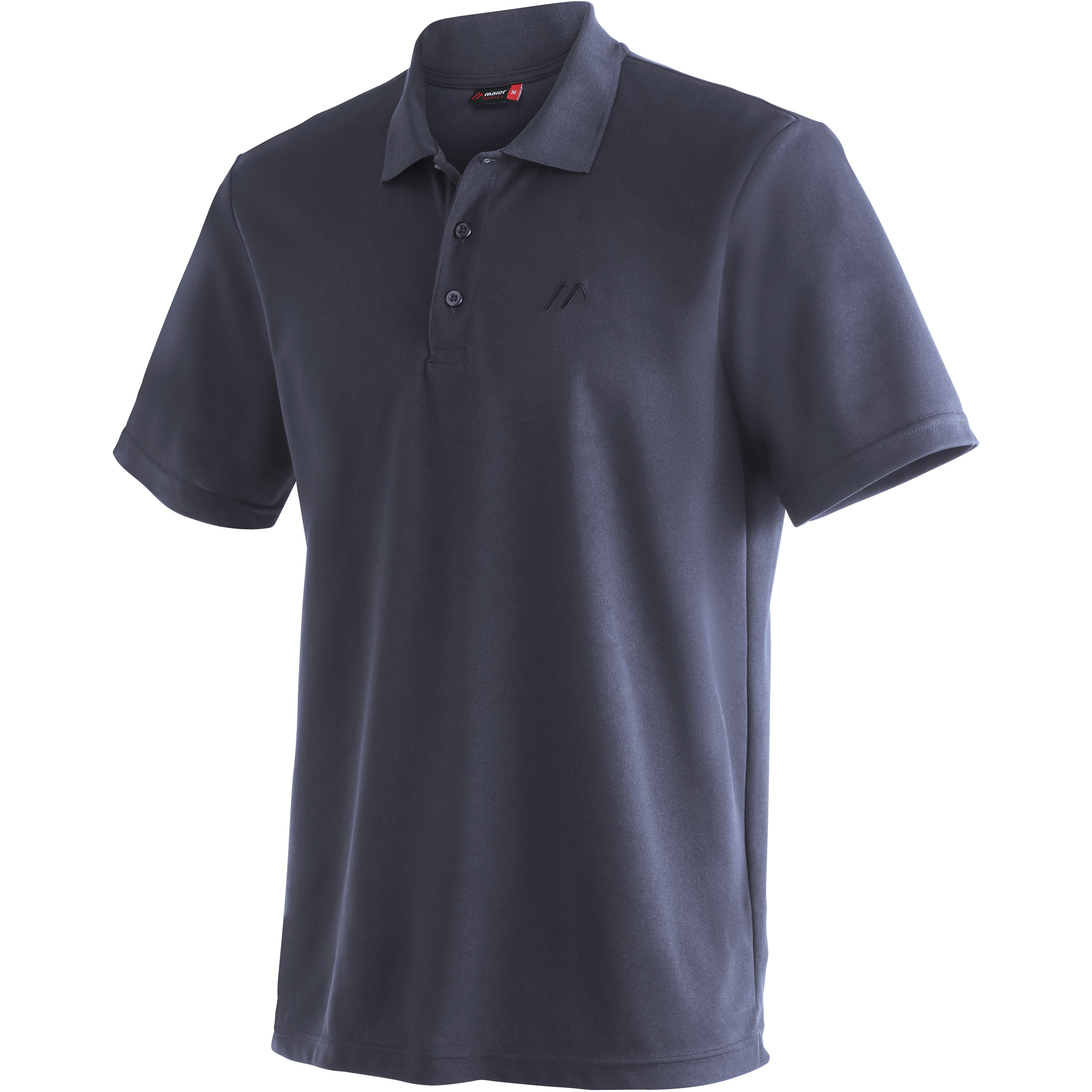 Maier Sports Ulrich Polo Herren T-Shirts blau Größe 3XL Trekking Elastisch