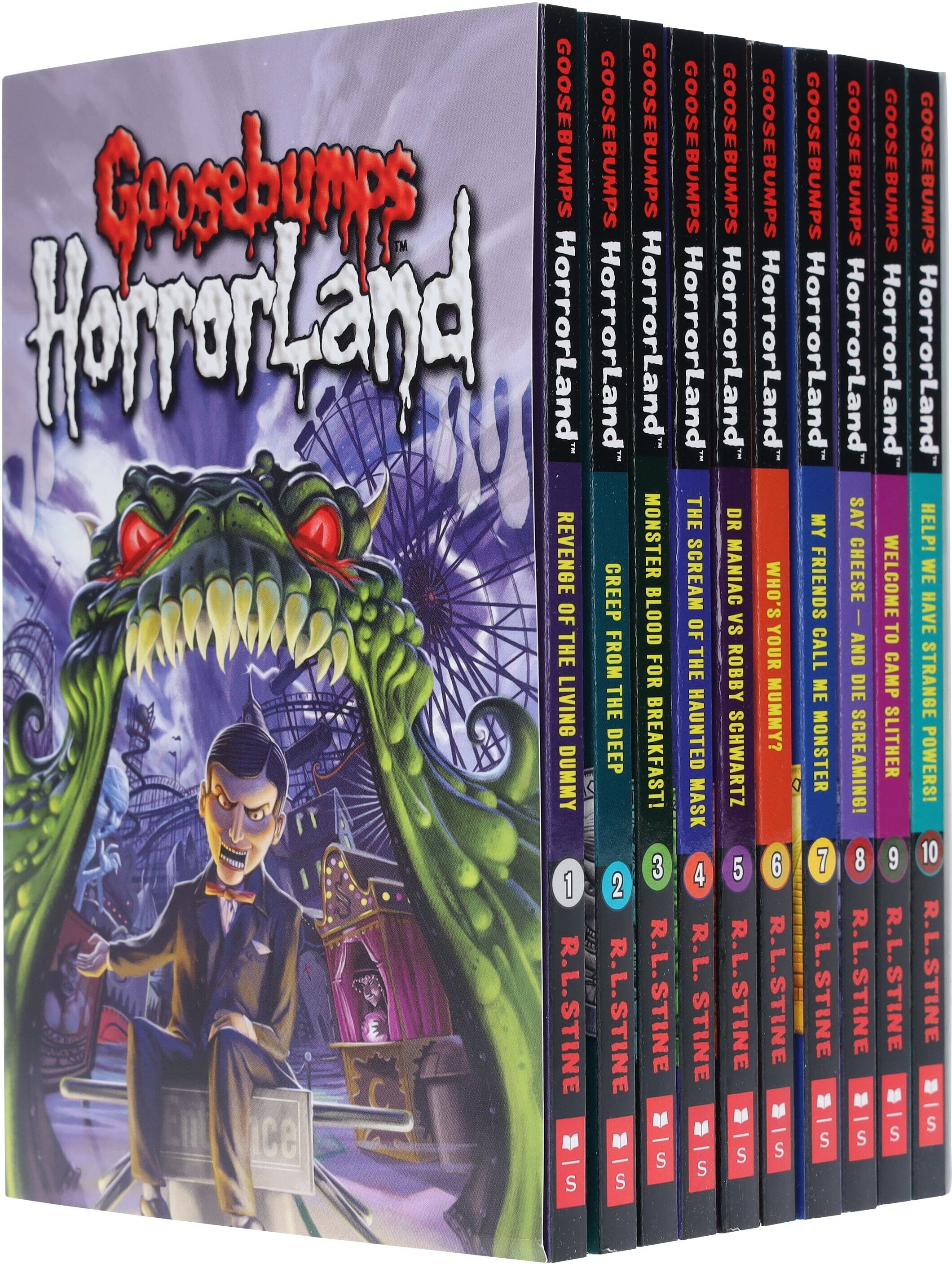Goosebumps HorrorLand 10 Books Collection by R. L. Stine - Ages 9-14 - Paperback Scholastic