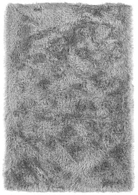 Addison Rugs Addison Aurora Deeply Complex Modern Grey Shag Area Rug