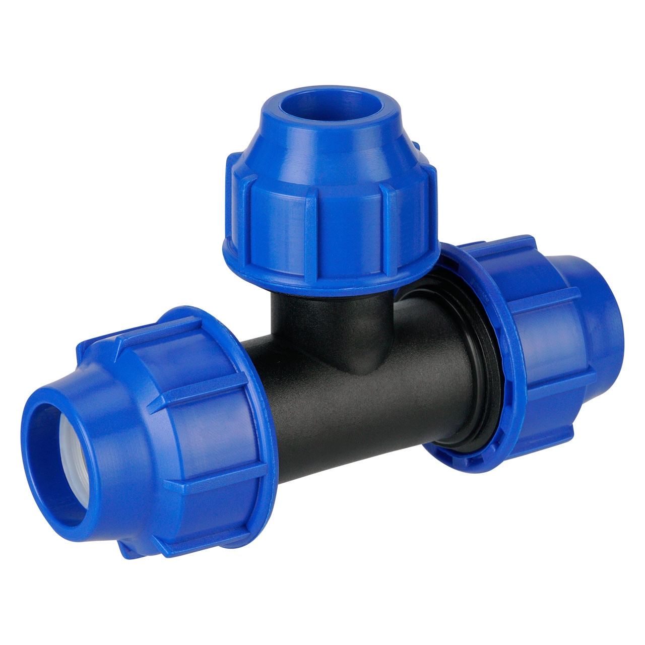 REKUBIK PE T-Stück reduziert Klemmverbindung Kupplung 110mm x 90mm x 110mm 14820-