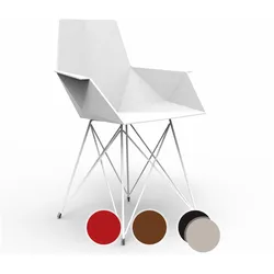 Vondom »FAZ« Outdoor Stuhl mit Armlehne Ecru