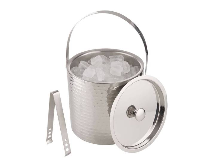 Eiseimer Ø 20cm Silber/Silber