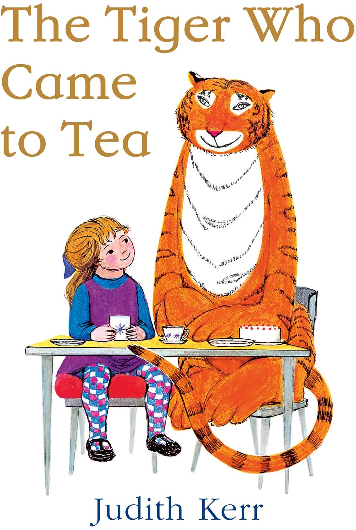 HarperCollinsChildren'sBooks The Tiger Who Came to Tea by Judith Kerr   Classic Children’s Picture Story Book   Bedtime & Read-Aloud Favourite