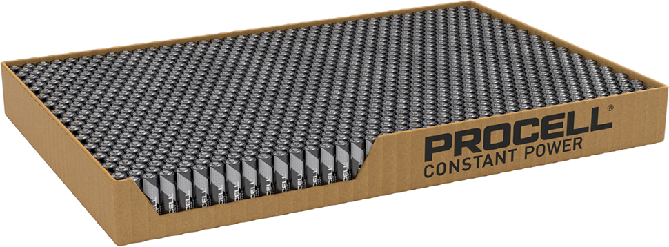 Duracell Procell Constant AAA PC2400 LR03 Batteries   Tray of 1200