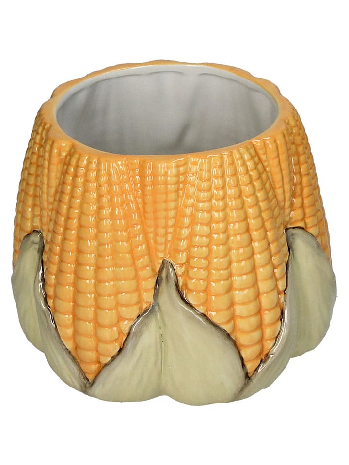 Kersten Blumentopf ''Corn'' in Gelb - (H)13 x Ø 16,5 cm - onesize