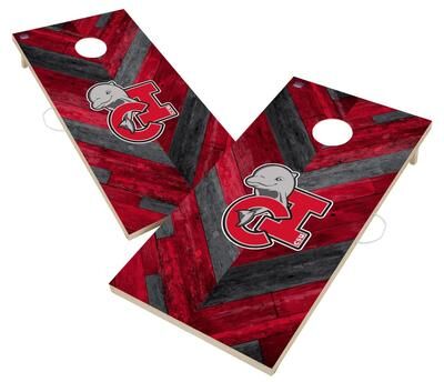 Skip's Garage Cal State Channel Islands Dolphins Cornhole Board Set