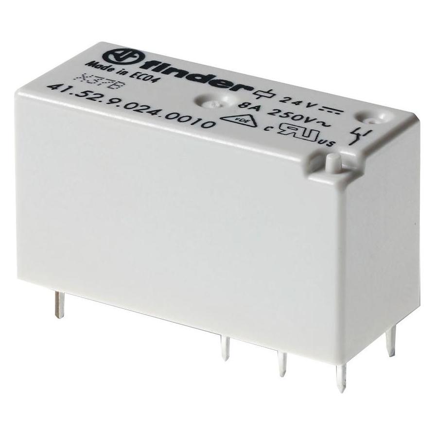Finder Printrelais 24VDC 8A Serie 41 (41.52.9.024.0010)