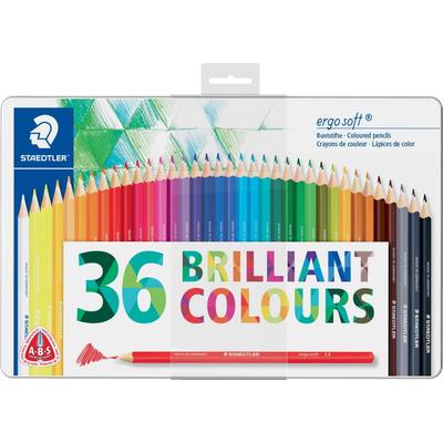 STAEDTLER ergosoft 157, Weich, Mehrfarbig, 36 Stück(e)