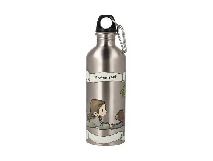 Trinkflasche GOEBEL Trinkflasche Anouk Piratentrank 600 ml bunt , bunt, H:22,5cm, Trinkflaschen, Trinkflasche, Handwäsche wird empfohlen