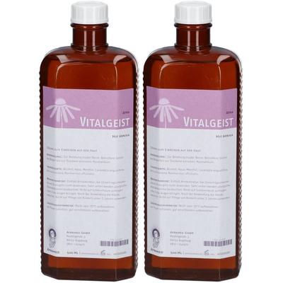 Afra Vitalgeist Einreibung 2x 2x500 ml