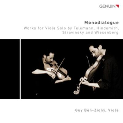 Monodialogue-Werke für Viola solo - Guy Ben-Ziony, CD