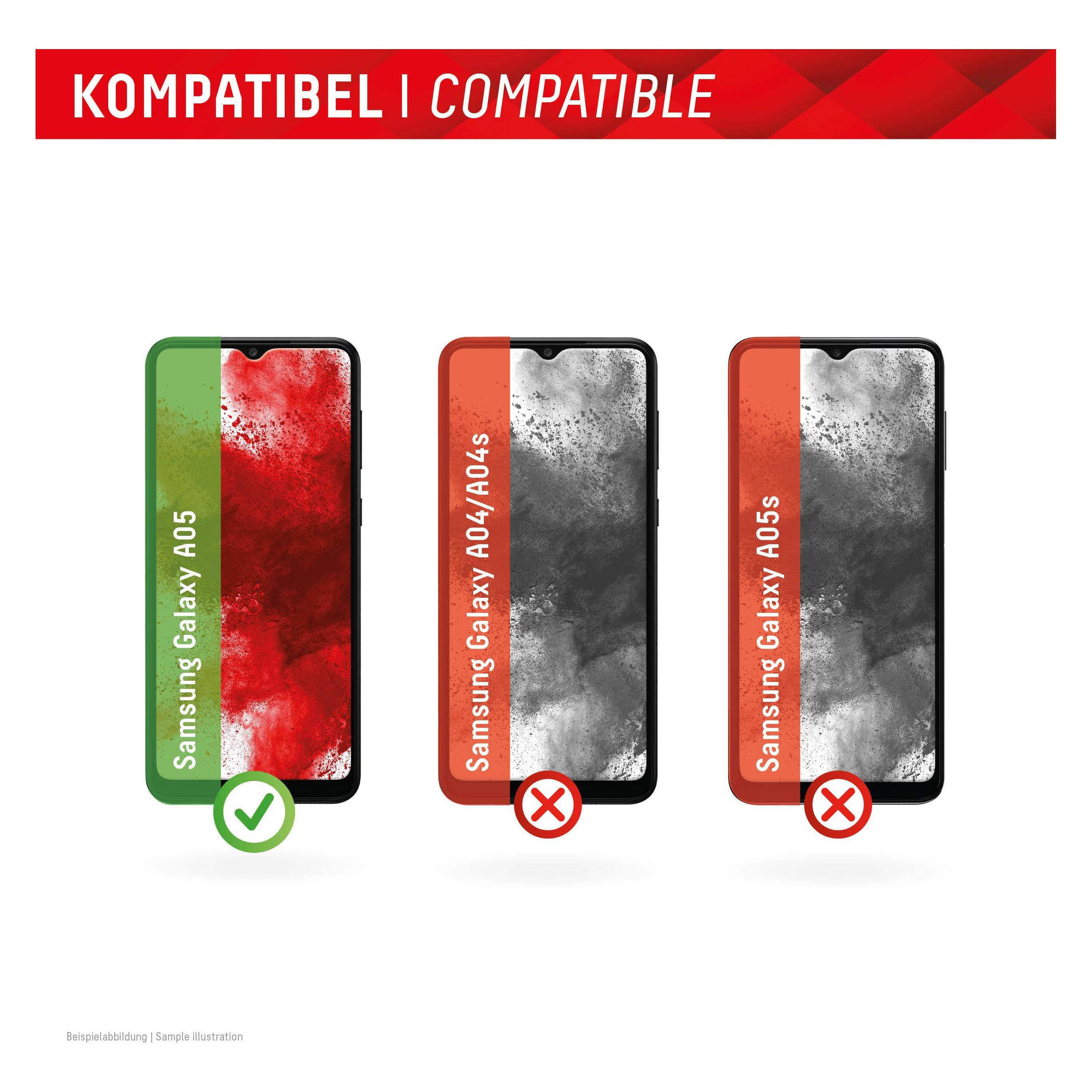 Displex Real Glass, 2D Panzerglas (Samsung Galaxy A05) (01884)