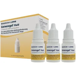 Corneregel Fluid 3X10 ml Augentropfen