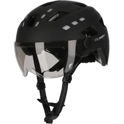 CRAZY SAFETY Willow Fahrradhelm 1001 - black L (55-61 cm)