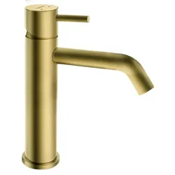 Novaservis Ferro Ciriculus Waschtischarmatur Gebürstetes Gold BCK2BG