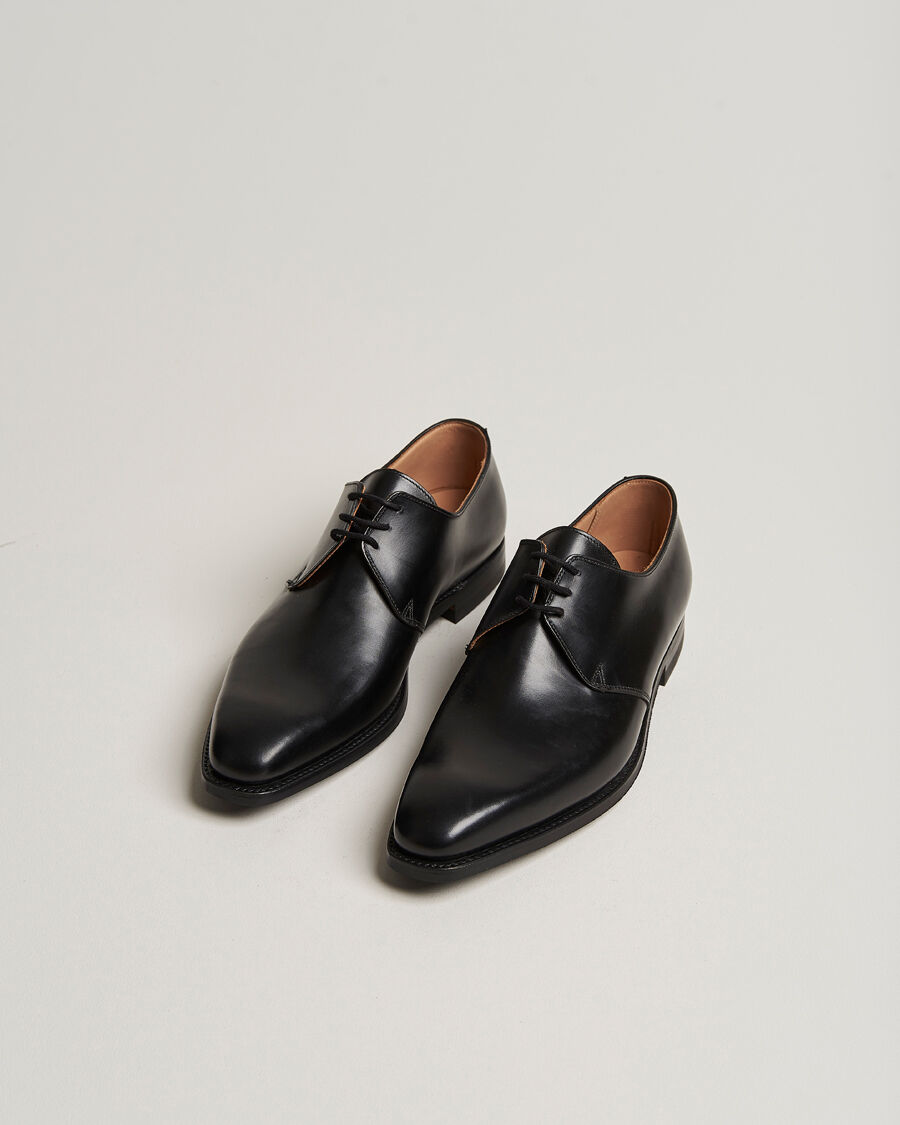 Crockett & Jones Highbury Derby Black Calf men EU41 Sort