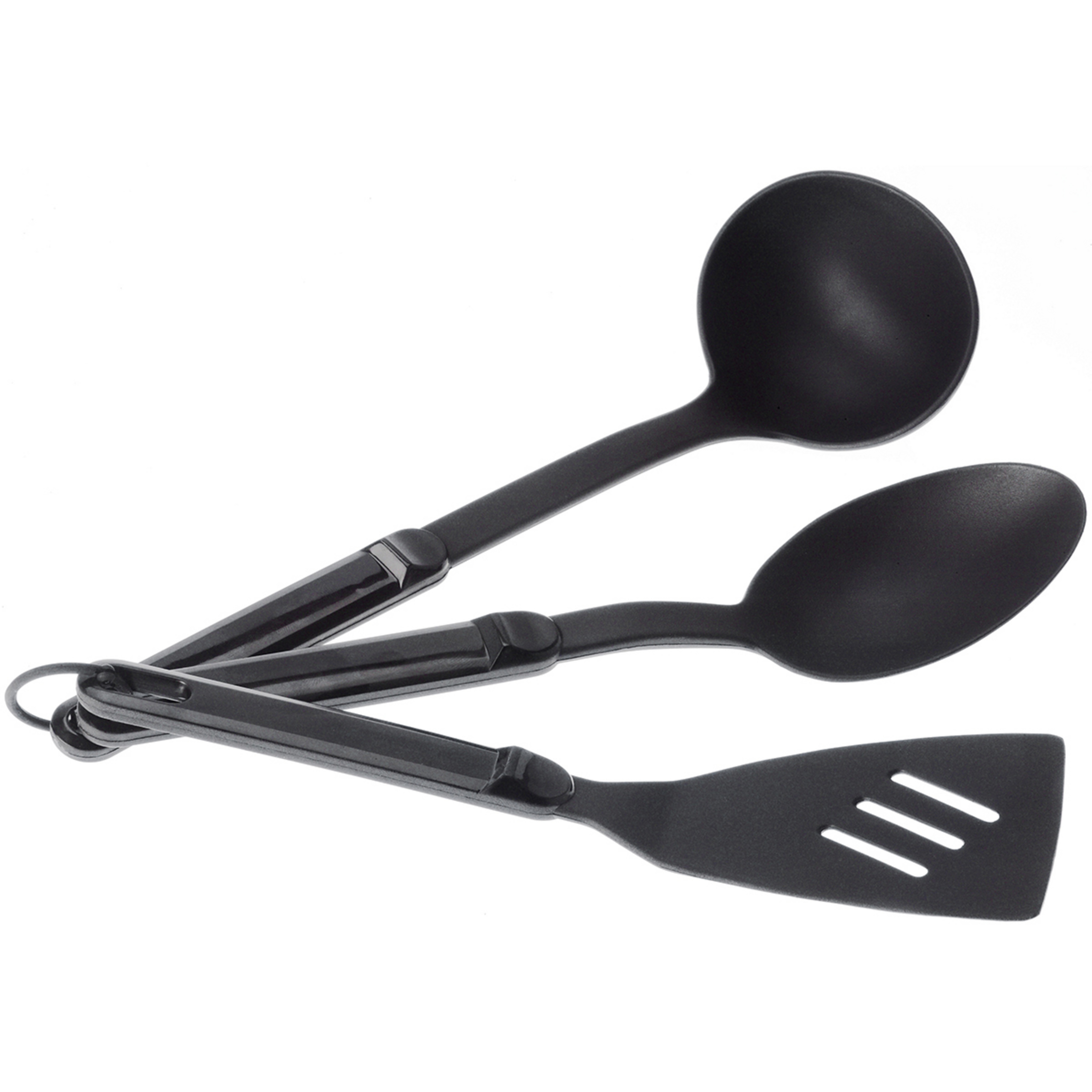 GSI Nylon Ring Kochbesteck Set Campingbesteck grau