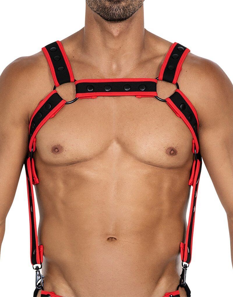 CUT4MEN NEO - Harnais - Rouge