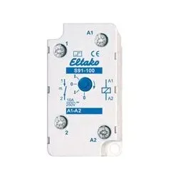 Eltako 91100010 Stromstoßschalter 8V. 1 Schließer 10A/250V AC S91-100-8V