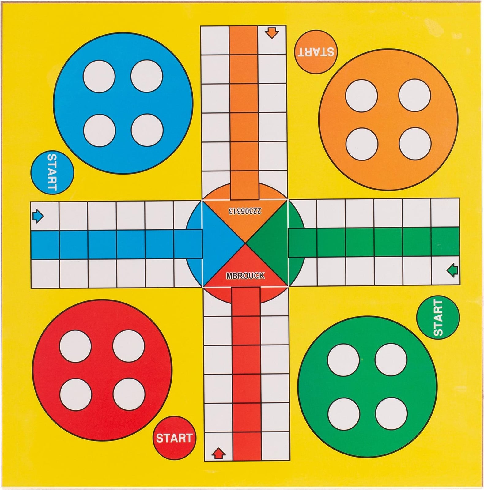 Softee Ludo-schaken bordspel