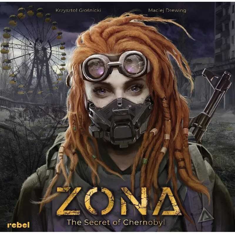 Zona: The Secret of Chernobyl Board Game for 1-4 Players by Rebel