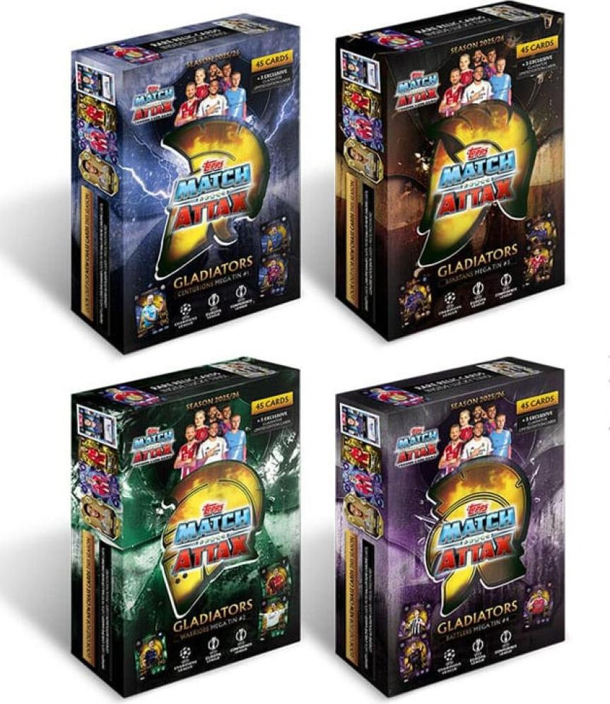 Topps Match Attax 2025/26 Mega Tin Gladiators #4 Strijders