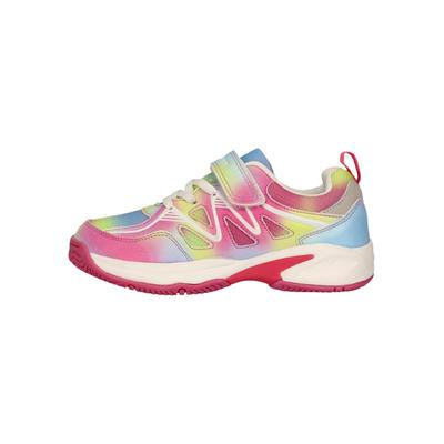 Indoorschuh ENDURANCE "Tasi", Kinder, Gr. 28, bunt (pink, weiß), Kunstfaser, Lederimitat, Schuhe, mit praktischer Hallensohle und einfachem Verschluss
