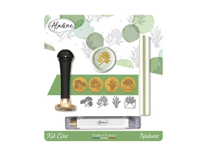 Set Siegelwachs Natur