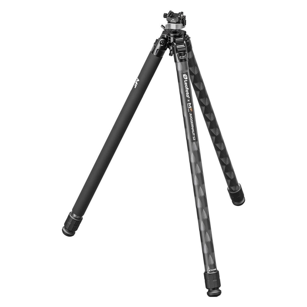 Leofoto X Mountain Forged Juggernaut S2 Tripod (Metall) (LN-442CX+MA-40SXO(S2))