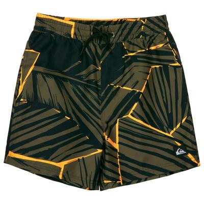 Quiksilver - Kid's Everyday Printed Volley 14'' - Badehose Gr 158/164 oliv