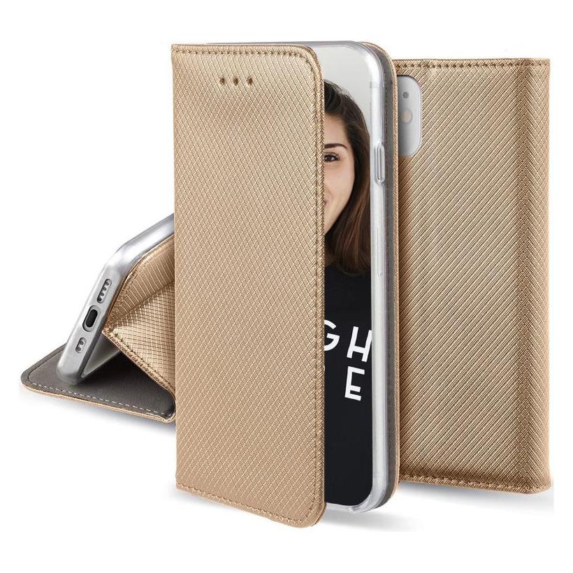 OEM Smart Magnet Hülle für Samsung Galaxy A12 / M12 gold (Samsung Galaxy A12, Samsung Galaxy M12) (TFBKFS0249)