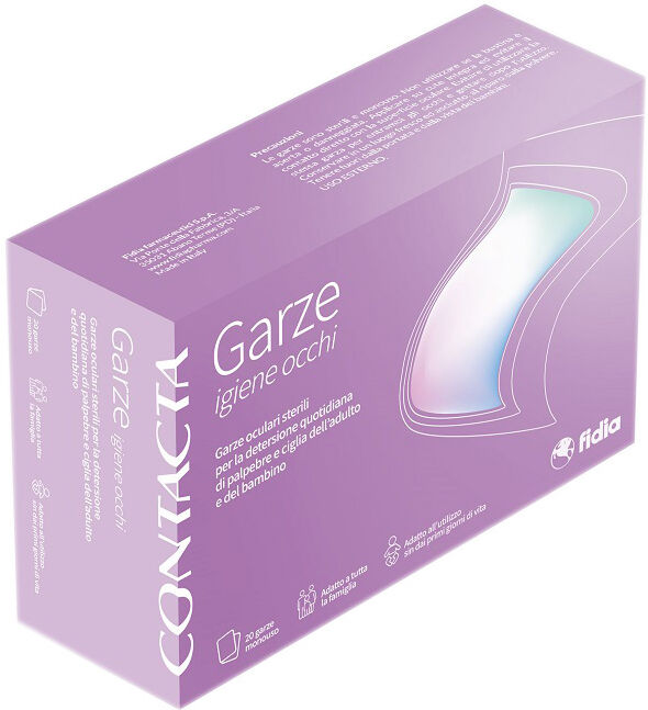 Fidia Farmaceutici Contacta Garze Igiene Occhi20p