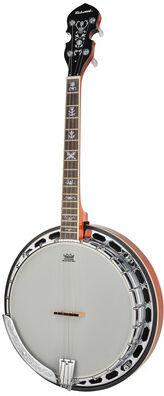Richwood RMB-904-SS Tenor Banjo Natur Glanz