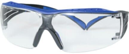 3M Lunettes de protection confort SecureFit 400X, Teinte des verres: CLEAR (SF401XSGAF-BLU)