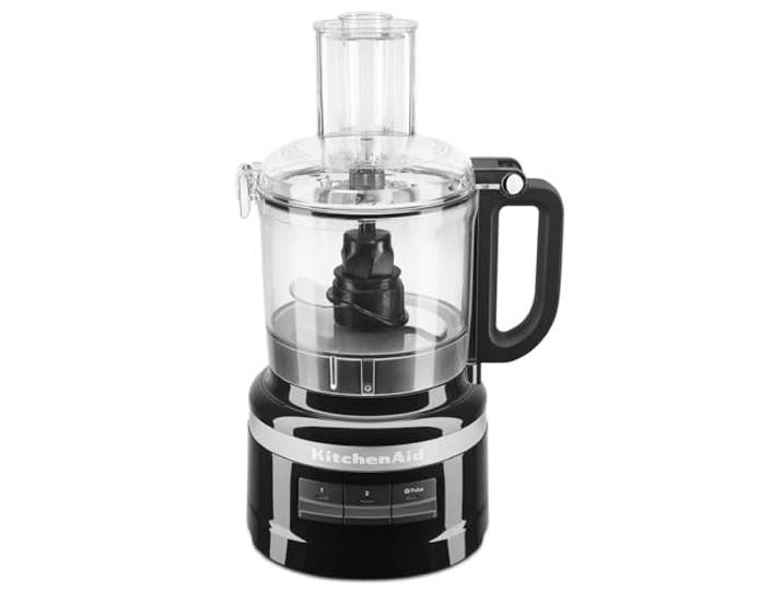 KitchenAid Food Processor Zerkleinerer 1,7L BPA-frei Onyx Schwarz Hackt, raspelt und schneidet in Sekunden; 2 Geschwindigkeiten mit Pulsfunktion und langlebige Edelstahlklingen