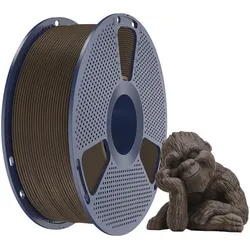Sunlu PLA Wood Filament, 1,75mm, 1kg - Farbton: Wood Walnut