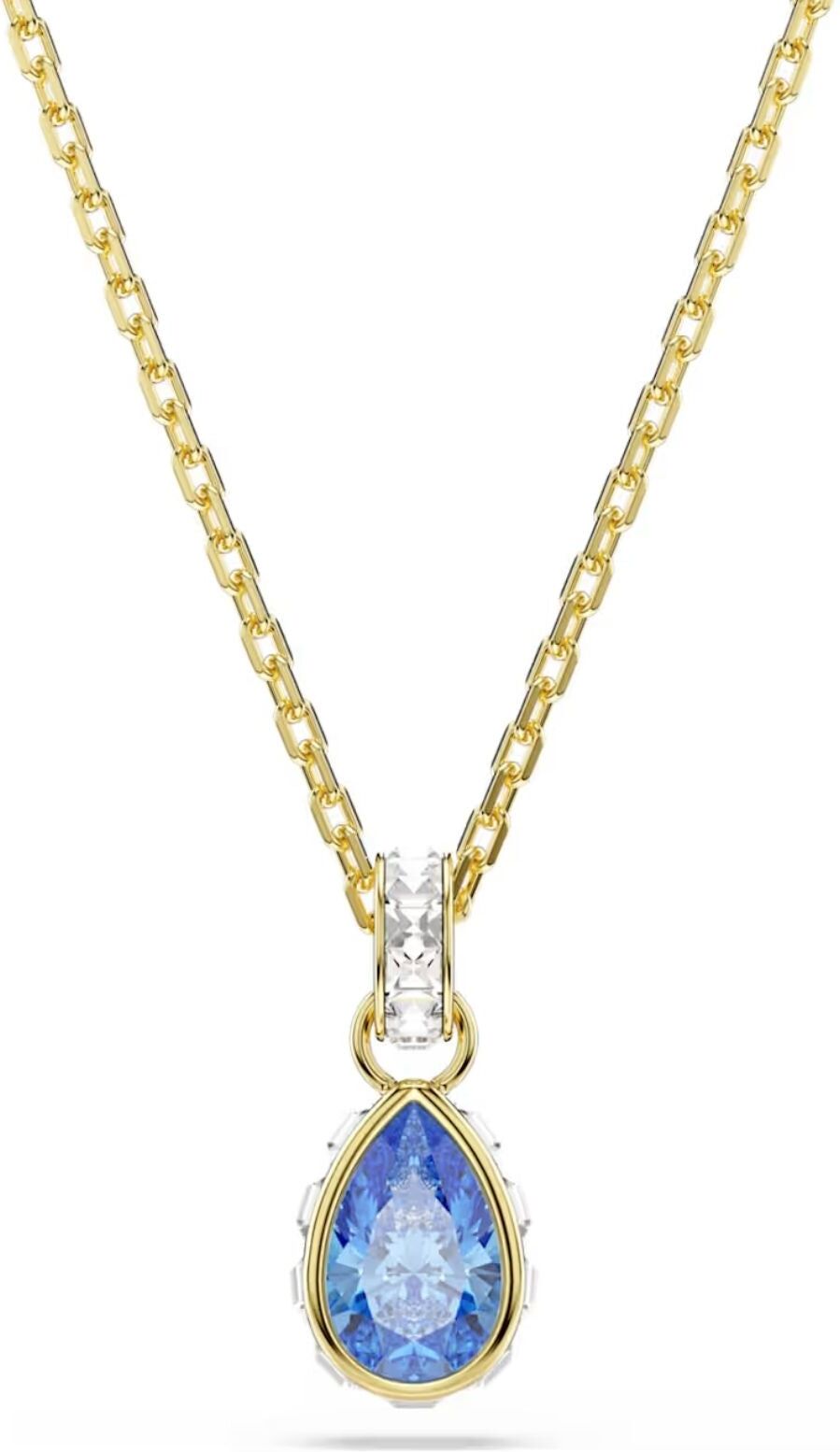 Swarovski Chroma riipus, keltakullattu ja sininen zirkoni, 5757786