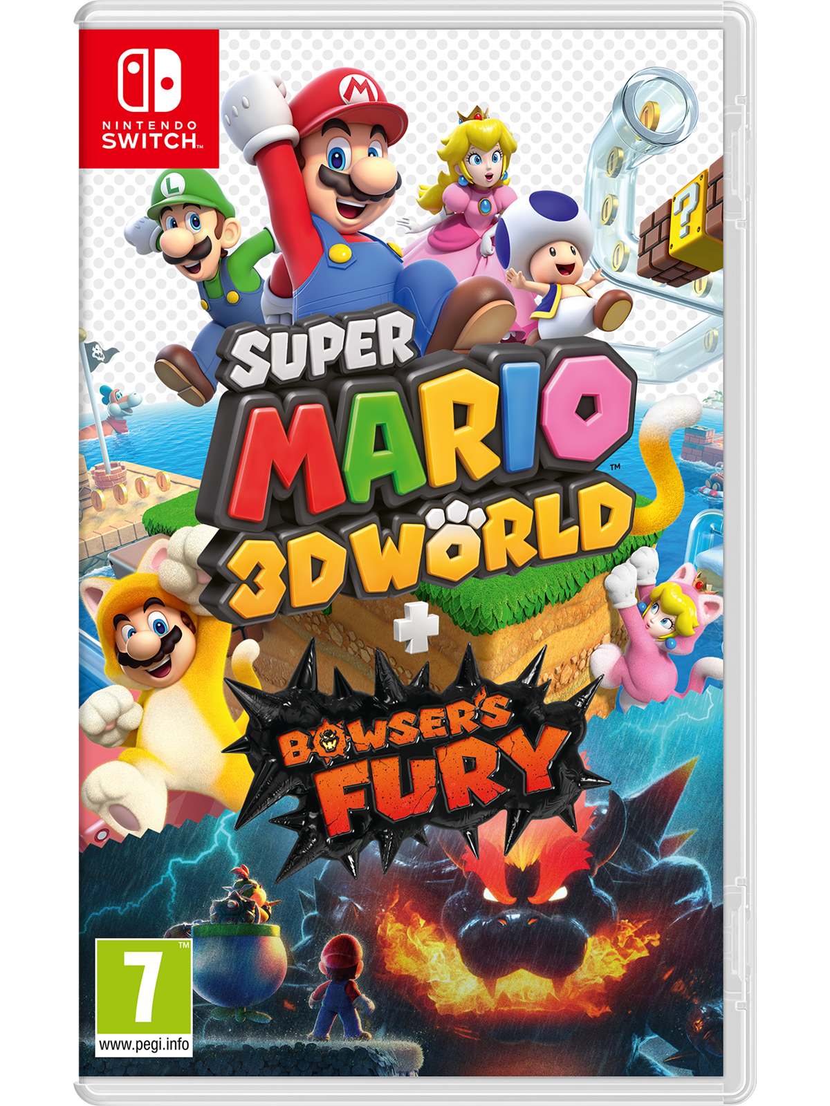 Super Mario 3D World + Bowser's Fury - Nintendo Switch - Action - PEGI 3