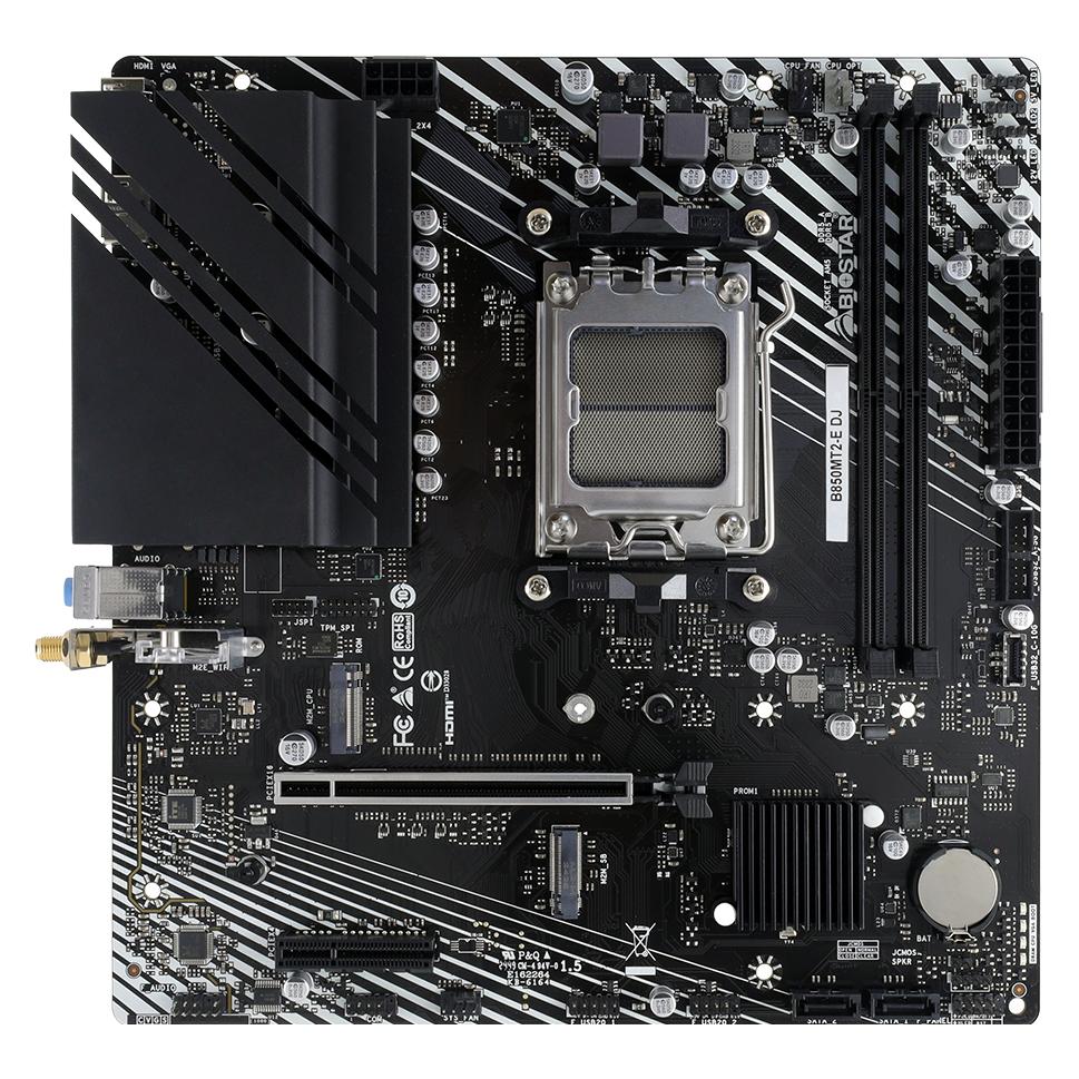 Biostar B850MT2-E DJ (AM5, AMD B850, mATX) (B850MT2-E DJ)