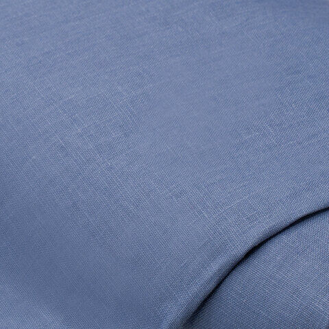 Hochwertiger Leinenstoff "Lino", blau