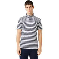 LACOSTE Polo, navy/weiss