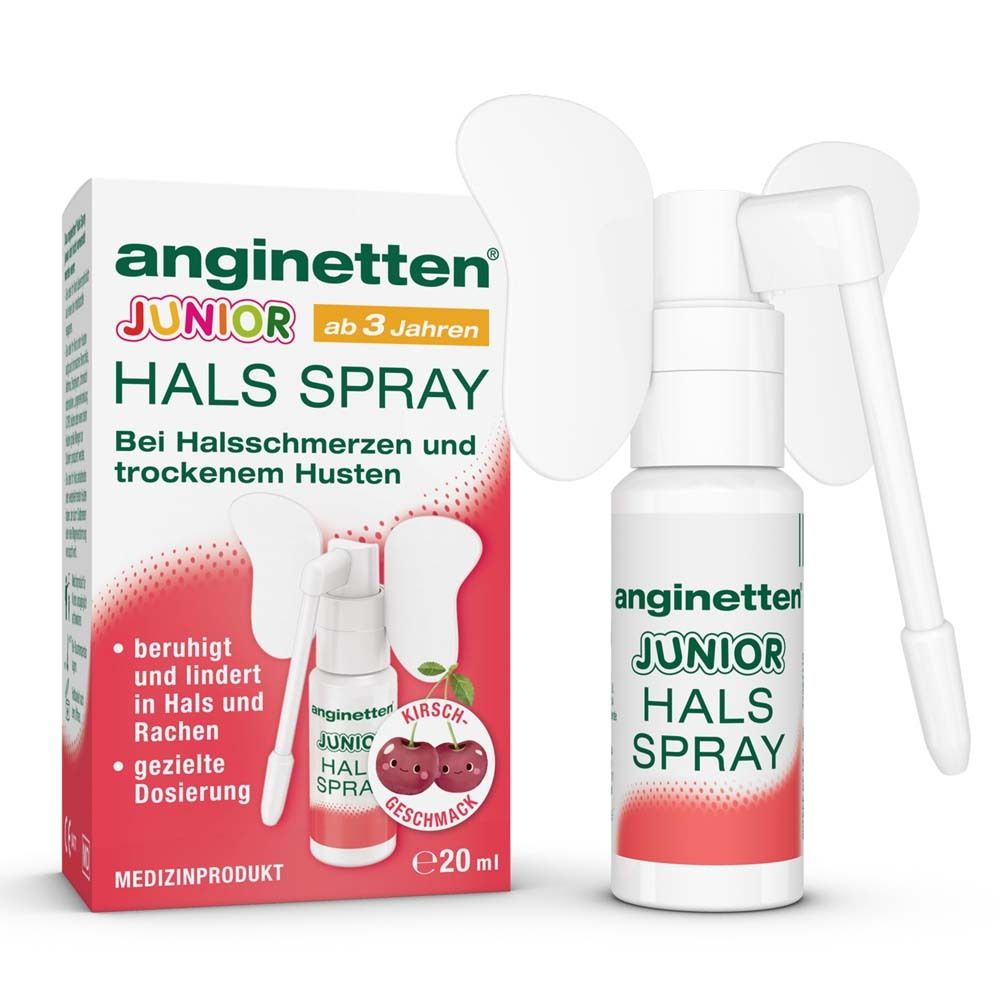 Anginetten Halsspray Junior ab 3 Jahren 20 ml Spray