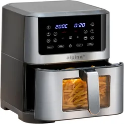 alpina Air Fryer, Fritteuse, Silber
