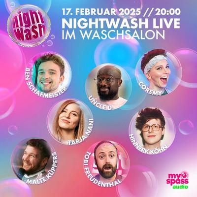 NightWash, NightWash Live Februar 2025 - Ben Schafmeister,Tobi Freudenthal,Malte Küppers,Coremy,Tarja Nani, Audio, 4066004863177